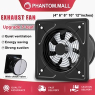 Exhaust fan 4/6/8/10/12 inch Powerful Window Kipas Ekzos Fan Kitchen Household Smoke Exhaust Ventila