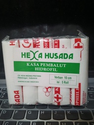 Kasa Hidrofil Gulung Hexa Husada 10cm Isi 5 Roll Perban Luka