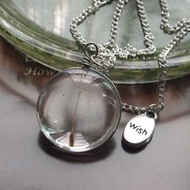 Annys workshop手作押花飾品, 蒲公英項鍊, my wish