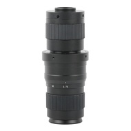 200X FHD 0.7X-5X Adjustable Magnification Zoom Monocular C Mount Lens 48MP 4K 1080P HDMI VGA USB Vid