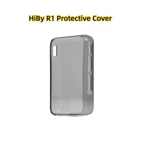 HiBy R Series MP3 Music Player Protective Cover Clear TPU Soft Shell/Leather Cover for R1 R2 R3II R3