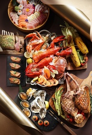 Conrad Hong Kong l Garden Cafe l Lunch Buffet; Buffet Dinner