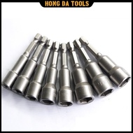 High Magnetic Socket Head High Magnetic Air Impact Socket Head High Hex Socket Head 65mm Set 5.5-19m