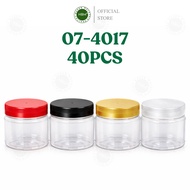 40Pcs Balang kosong /Balang Kuih Plastik Pet container/Balang Biskut 红盖饼罐 NCI - 4017 40pcs