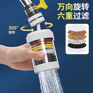 Rotatable Faucet Splash-Proof Shower Sprinkler Tap Water Filter Kitchen Water Filter Valve Sprinkler