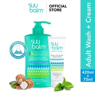 Suu Balm Original Bundle Set - Small [Bundle Set]  -  For Dry, Itchy, Sensitive Skin
