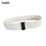 [Koolsoo] Women Elastic Belt Decorative Elastic Belt for Winter Padded Outwear Puffer Coat