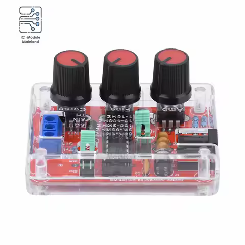 1Hz-1MHz XR2206 Function Signal Generator Sine Triangle Square Output Signal Adjustable Frequency Am