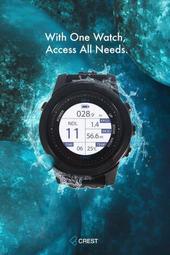 特級經銷公司貨CREST CR-4 潛水電腦錶