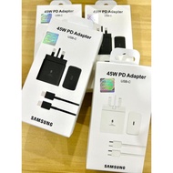 SAMSUNG CHARGER SET FAST CHARGER 45W FOR TYPE-TYPEC