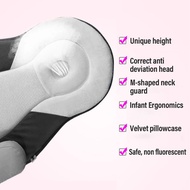 Baby shaping pillow, comfortable baby anti-eccentric pillow, breathable memory foam