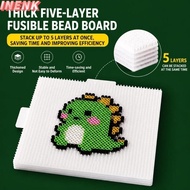 INENK Fuse Bead Board, Super High Five Layer Bead Board,  Space Saving Layered Structure Multi Layer