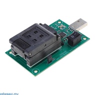 zebeaacc Popular Emmc153 169 Flip Chip to USB Test Stand Chip Data Recovery Library Programming Stan