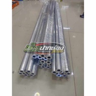 Aluminum Pipe 6061 Seamless Inner Hole 12 Mm Outer Diameter 25 Length 100 Cm. Round Bar