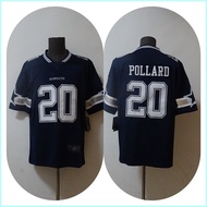 ตำนานฟุตบอลอเมริกันตำนาน Hydrangea Jersey เสื้อยืด Mesh Eagle Patriots 49ers Cowboys 【Hot】