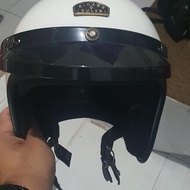 helm open face retro riders and rules