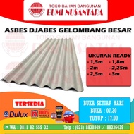 ASBES DJABES GELOMBANG BESAR 6 GELOMBANG