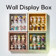 Wall Display Box Shelf Case Blind Box Figurine Storage with Rack Shelf