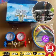 (เครื่องมือช่างแอร์) ชุดเกจ์วัดน้ำยา TASCO BLACK TB120SM II TB140SM II NEW Series 2