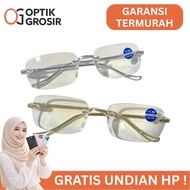 OG 8014 Anti-Radiation Plus Lens Reading Glasses +1.00 to/d + 4.00 Men's Glasses Wanita Reading Glas