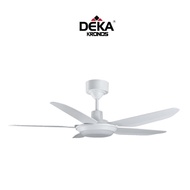 Deka Kronos F5-DC BABY LED 46" 5 Blades DC Motor Ceiling Fan with 3 Color LED Light (2PCS/1BOX)