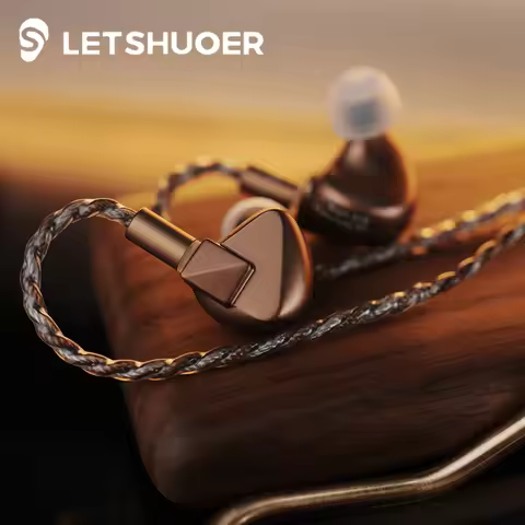 Newest Letshuoer S12 Ultra In-Ear Earphone 14.8mm Large Planar Magnetic Driver Hi-Fi Monitor Earbuds