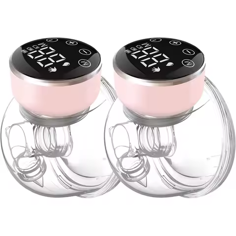 X18A-LED Display,Portable Electric Breast Pump, Wearable Design With 3 Modes, 9 Levels, Low Noise,24