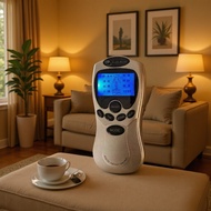 Alat urut untuk kegunaan rumah dengan pad denyutan meridian, peranti digital pelbagai fungsi untuk e