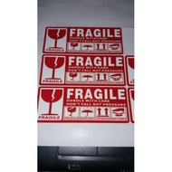 Fragile sticker stiker mudah pecah