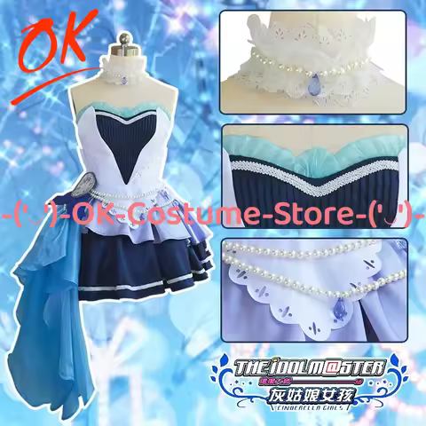 The Idolmaster Cinderella Girls Starlight Stage Ranko Kanzaki Anzu Futaba Rin Shibuya Cosplay Costum
