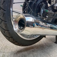 Knalpot rc100 fizr sigma alfa tornado Bobokan nuklir BOKIR suara pedas mirip rx king Motorcycle Raci