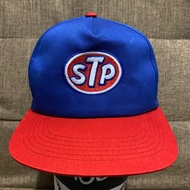 Vintage Stp Snap Back Original Blue Hat Cap