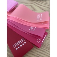 [LOCAL SELLER] 5 Level resistance loop band set, 5 pieces fitness resistance loop band set, mini res