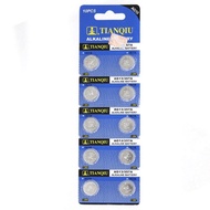 Alkaline Battery 10 Pieces For hearing Aid LR44H, 357A size TIANQIU AG13
