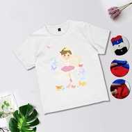 Áo Thun Cotton cho bé CÔNG CHÚA ART Cotton 4 Chiều Có size Lớn đến 60kg 4 màu áo Anam Store