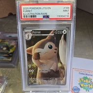PSA 9 Furret 168 - Illustration - Journey Together - Pokemon Graded Card