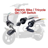 electric bike main switch scooter power switch key lock ebike kunci