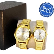 【Maii】 Silver Gold metal couple watches watch Relo CC