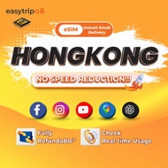 Easytripgo esim Hongkong Unlimited Data Internet | 20-50GB 3-30Hari | High Speed Data 5G