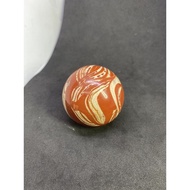 D2108 Natural Raw Ore/Tangling Silk Jasper Ball Weight: 218g Size Approximately: Diameter 52.3mm
