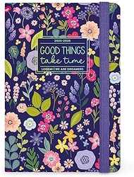 Legami - Weekly Planner with Notebook 2025-2026, Flowers, 16 Months, Small, Diary from September 202