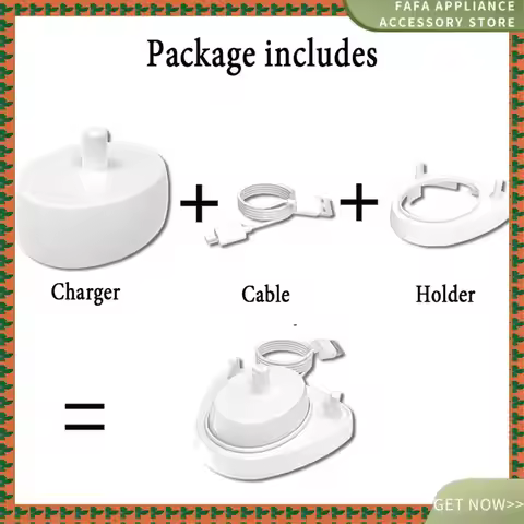 For Braun Oral-B 3757B Charger Replacement Stand Holder Electric Toothbrush USB Charger For Oral B D