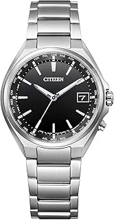 CITIZEN CB1120-50E ATTESA Eco Drive Radio Clock (Silver/Business/Waterproof/Men's) Direct Flight Citizen Radio Solar, Dial color - black, 1個, Eco-Drive Atomic Watch, Direct Flight, Simple Design