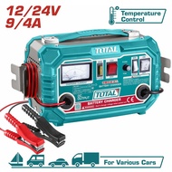 12/24V TOTAL TBC1601 battery charger, uses 2 12V/24V power sources, 220V battery charger, charges fr