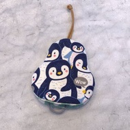 企鵝(藍) 梨型鑰匙包【K210206】