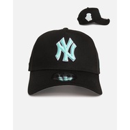 Ny black on blue 9forty A-Frame adjustable snapback