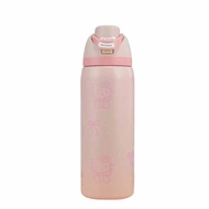 Owala FreeSip COBRANDED& Kitty Water Bottle Sport Travel Insulated Stainless Steel AU PINK