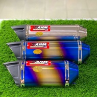 AHM M3 racing exhaust muffler only universal 51mm