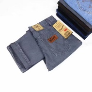 Wanstore.bdg Men's Standard Regular Fit Wrangler Jeans" Men's Grey 28-38