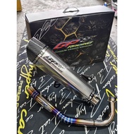 GP RACING Exhaust Stainless Steel 2024 Full System for Honda Forza/NSS250